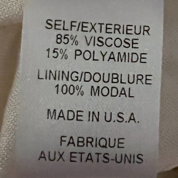 Nwot Diane von Furstenberg, Size 4, Cream sleeveless top, - Picture 5 of 5